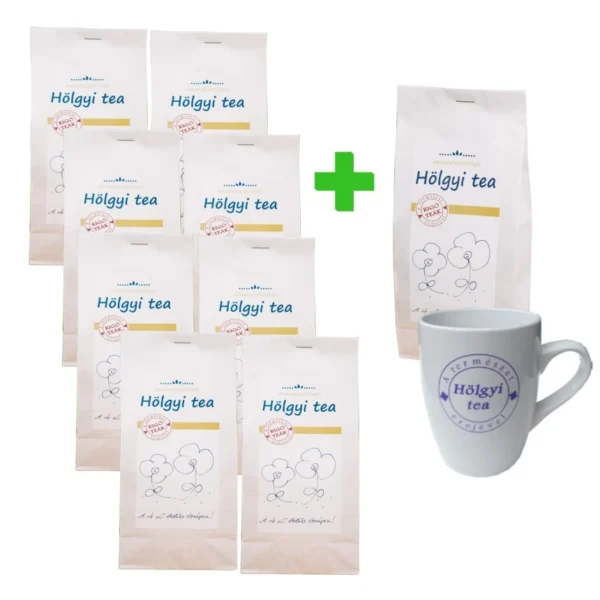 “HÁROM BÖGRÉS” Hölgyi tea alapteakúra csomag (aranyveszőfűvel)