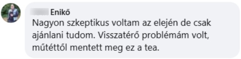 Petefészek ciszta műtétek maradtak el - Hölgyi tea Facebook vélemények 2.