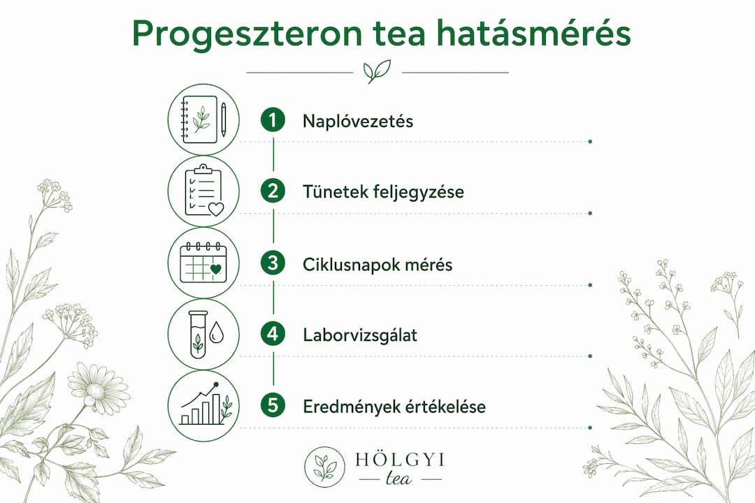 Progeszteron növelő tea: mikor, hogyan és kinek érdemes Infografika: hogyan mérhetjük a progeszteron teák hatását lépésről lépésre