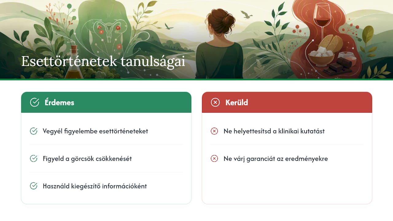 3–6 hónap alatt javulás? Endometriózis étrend, mit egyél és mit kerülj Mit mondanak a saját tapasztalatok az étrend melletti teakúráról? — overview diagram